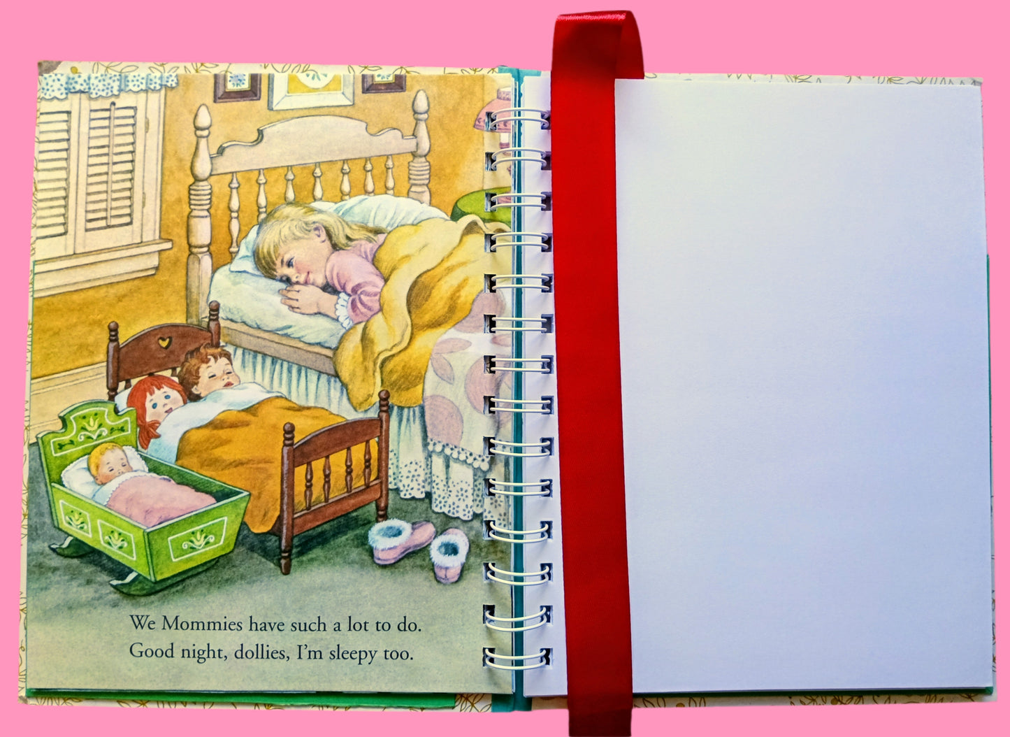 Storybook journal with original story