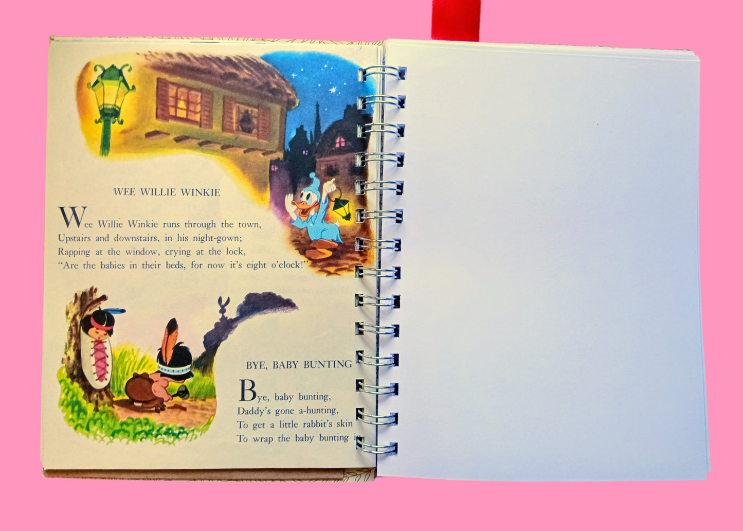 Storybook journal with original story