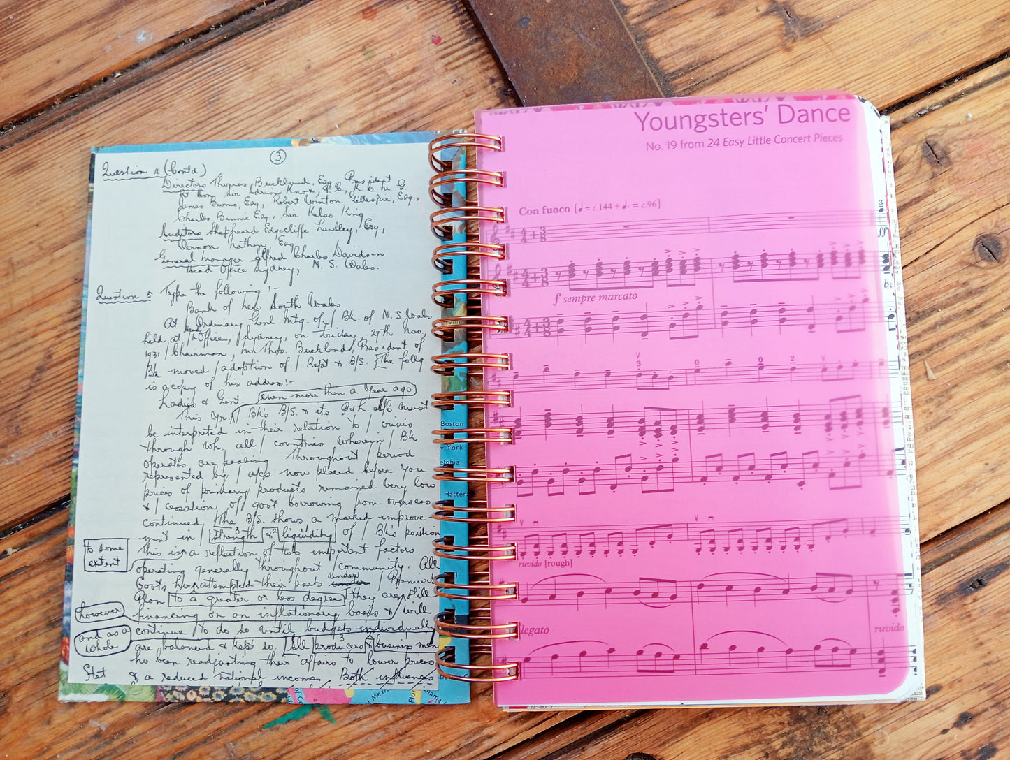 Large Scrappy Journal
