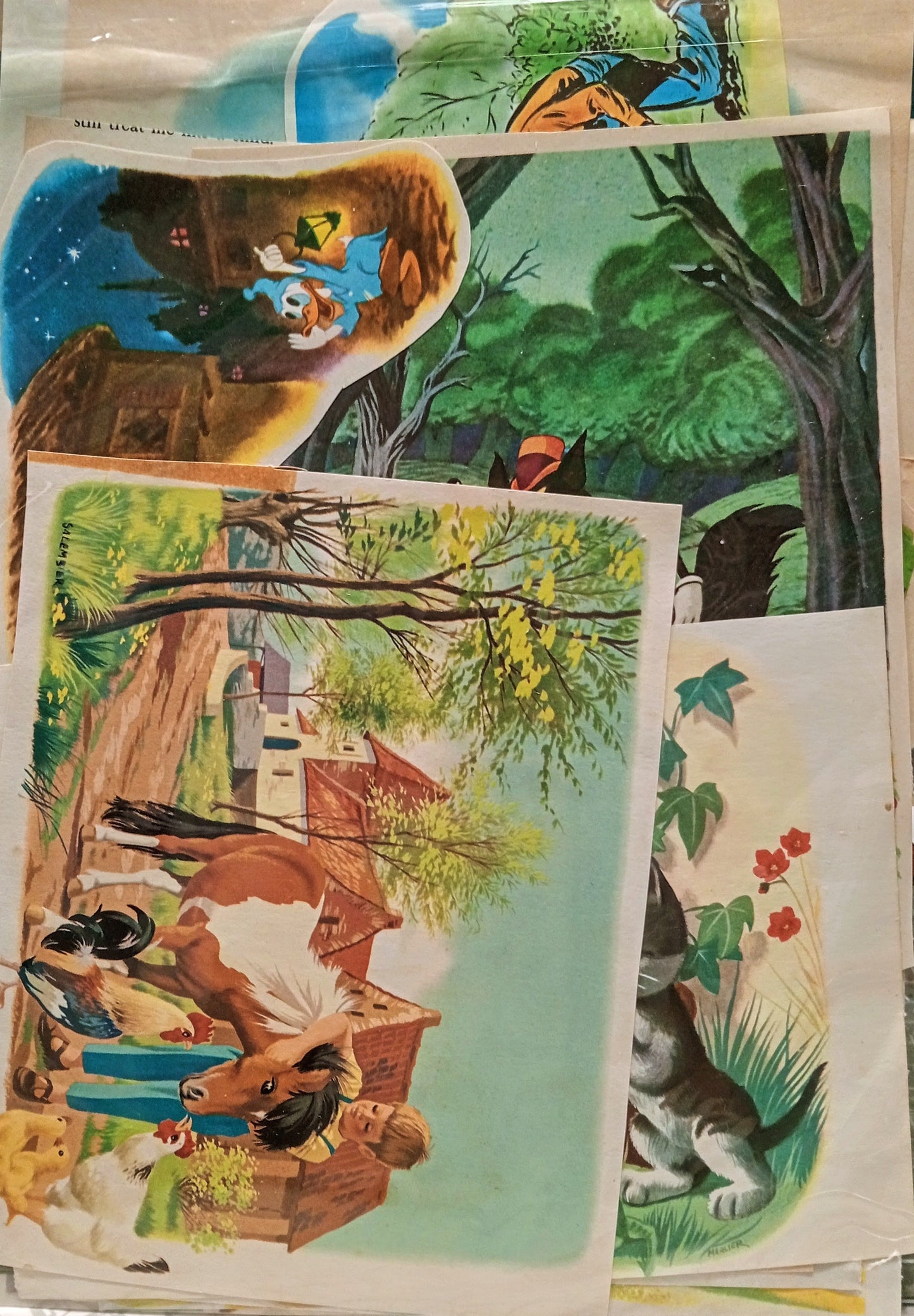 Retro Children's Illustrations