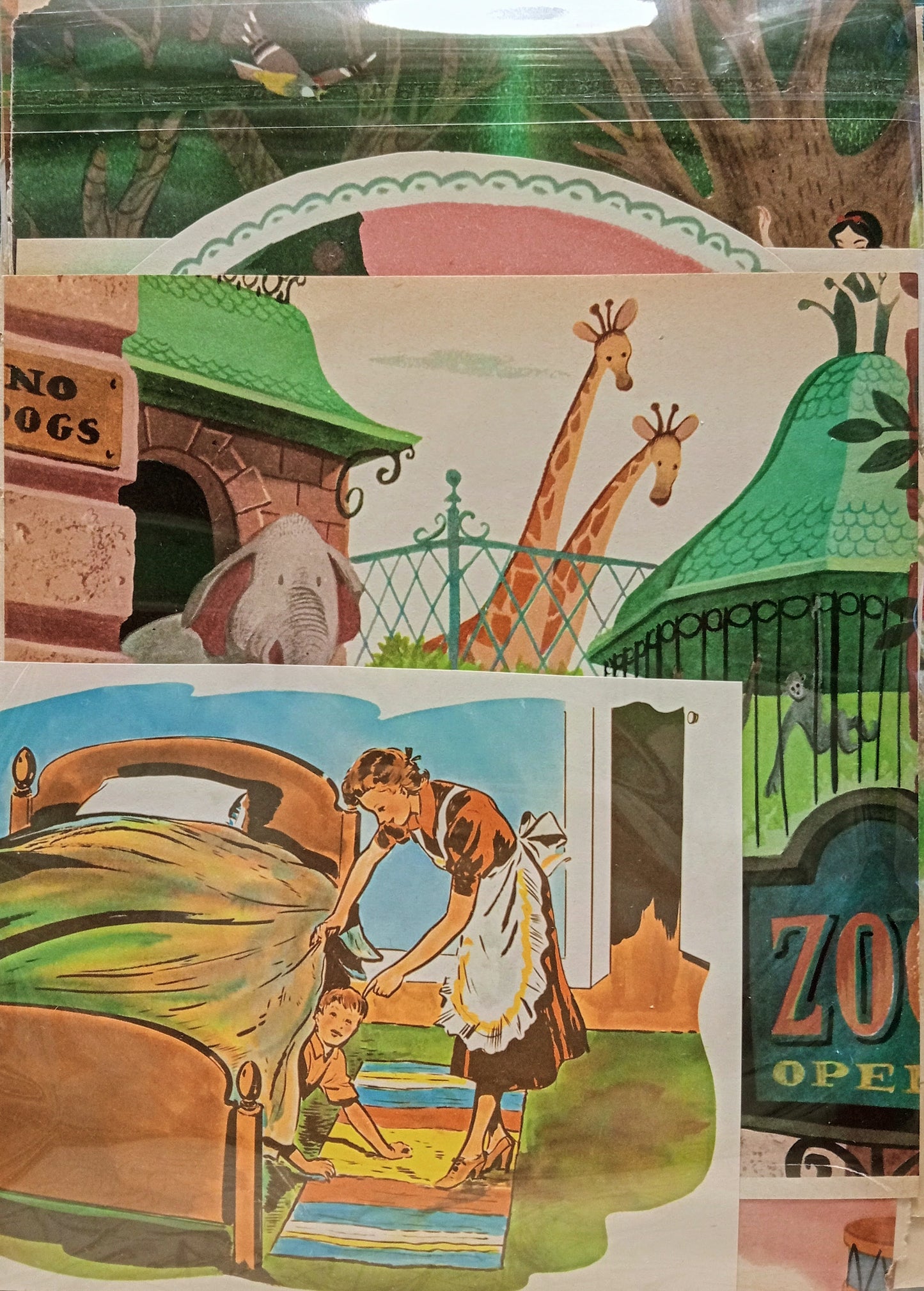 Retro Children's Illustrations