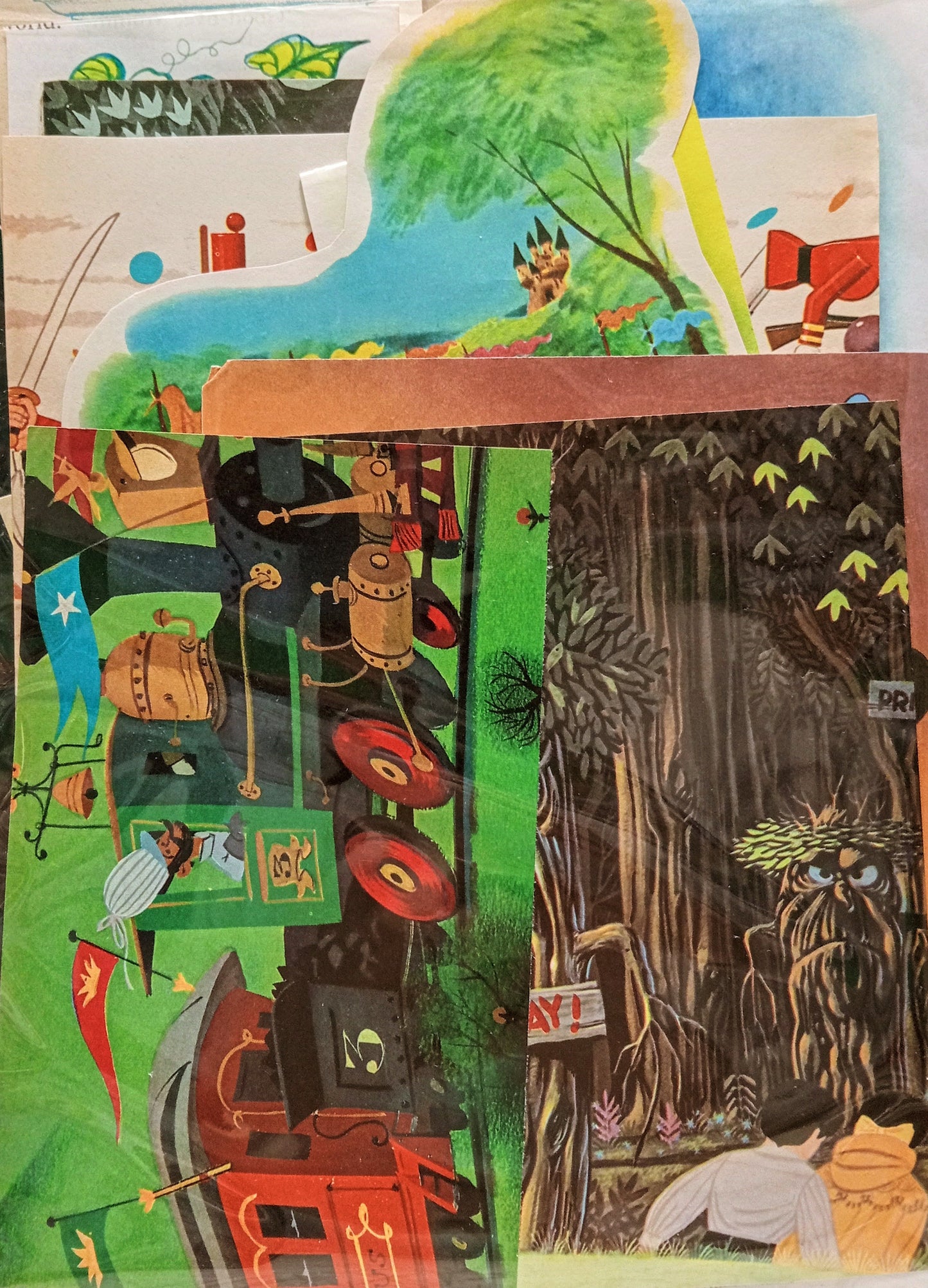 Retro Children's Illustrations