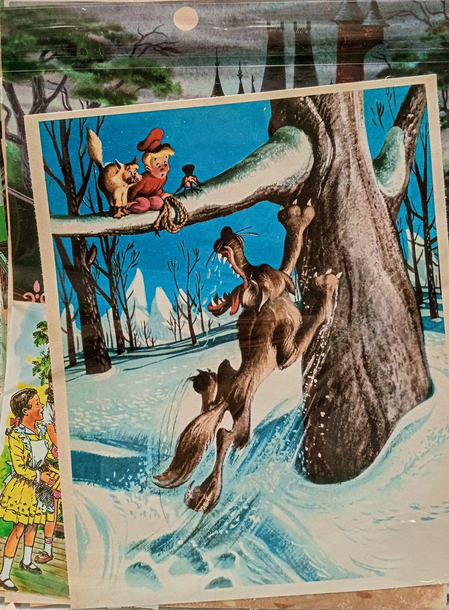 Retro Children's Illustrations