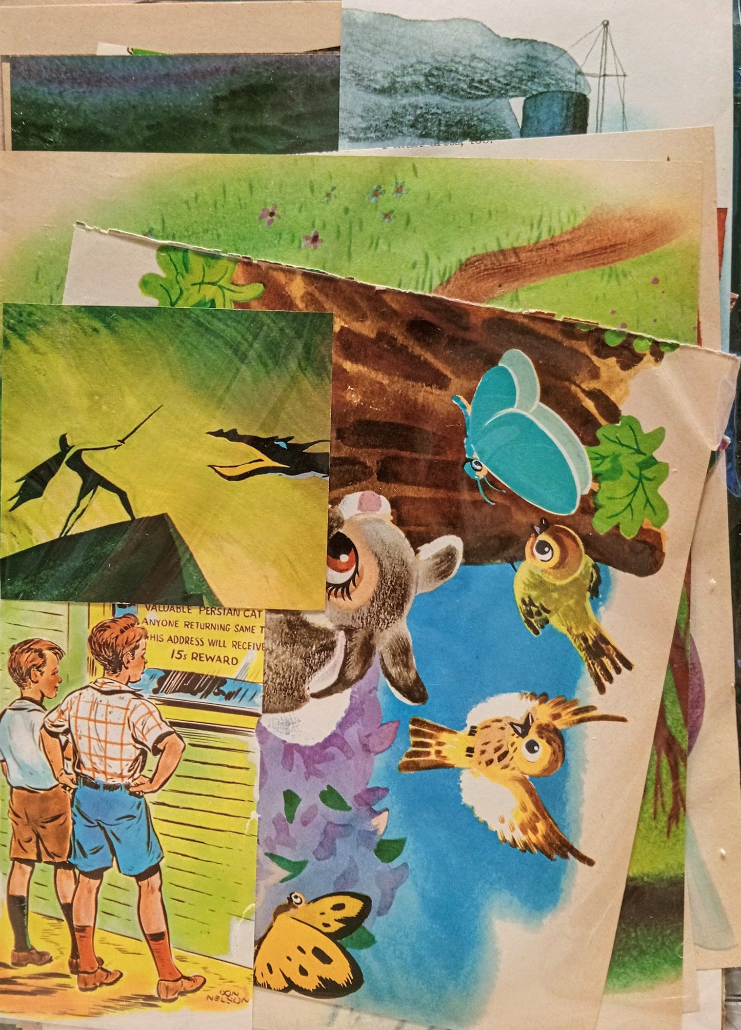 Retro Children's Illustrations