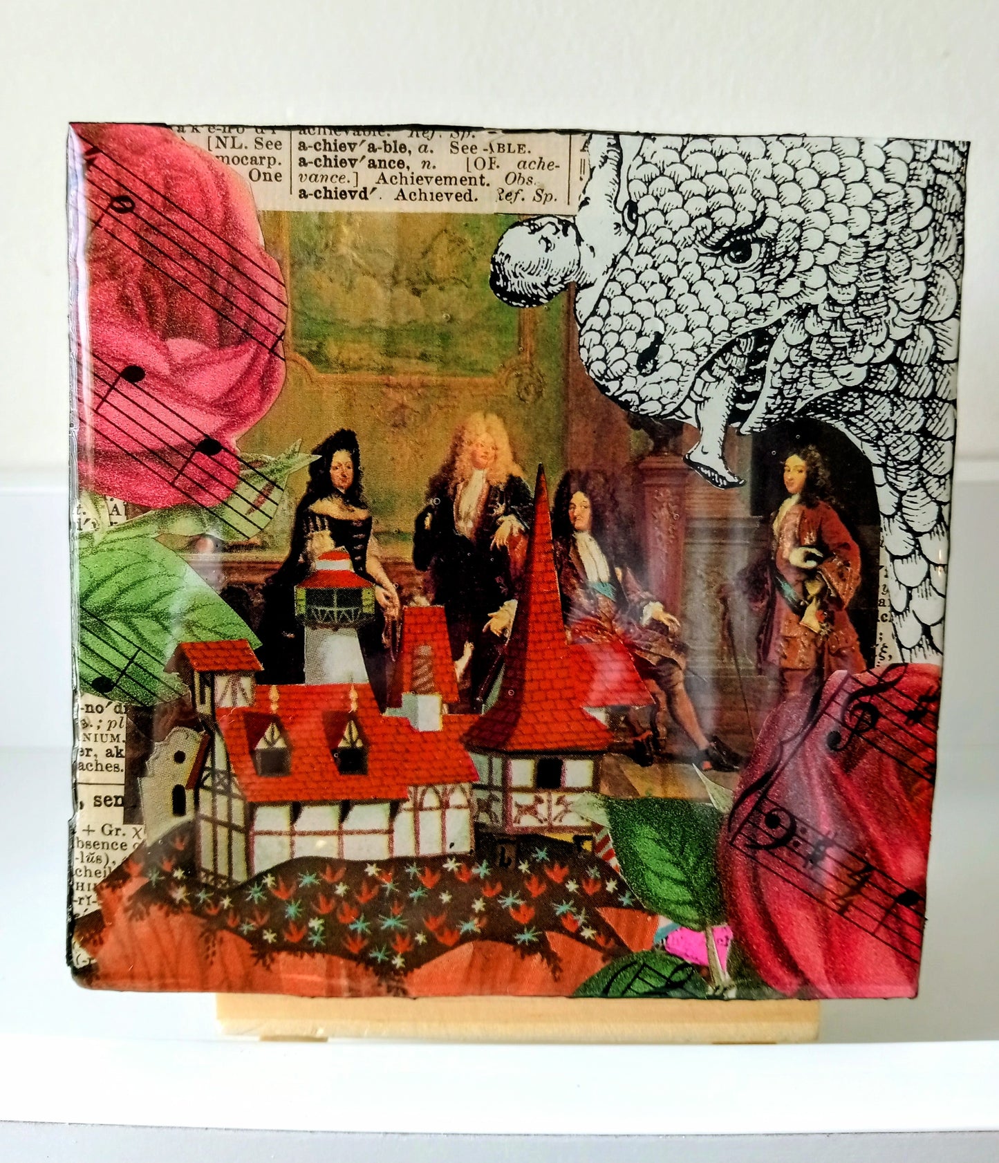 Tiny Original Collage