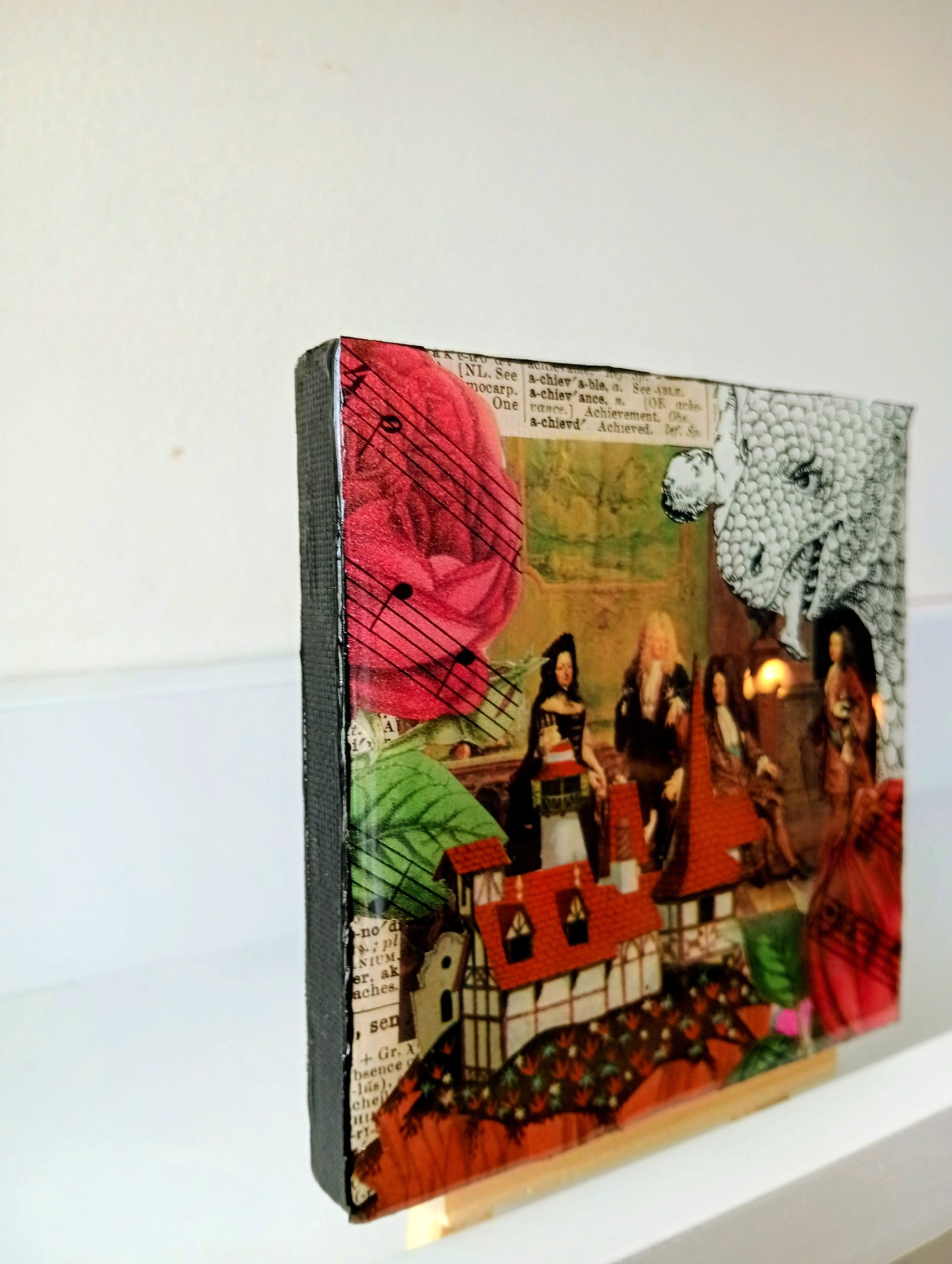 Tiny Original Collage