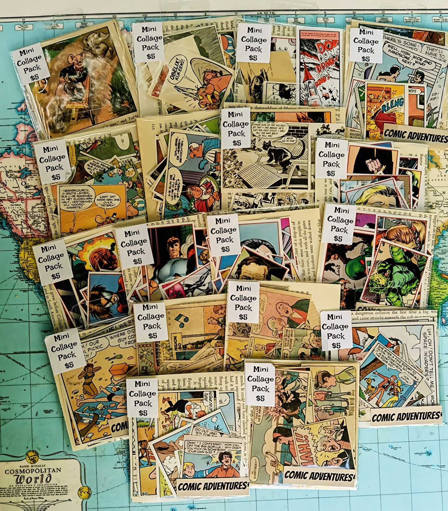 Mini Comic Collage Pack