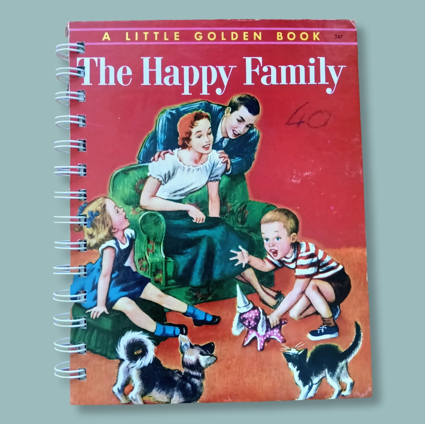 Storybook journal with original story