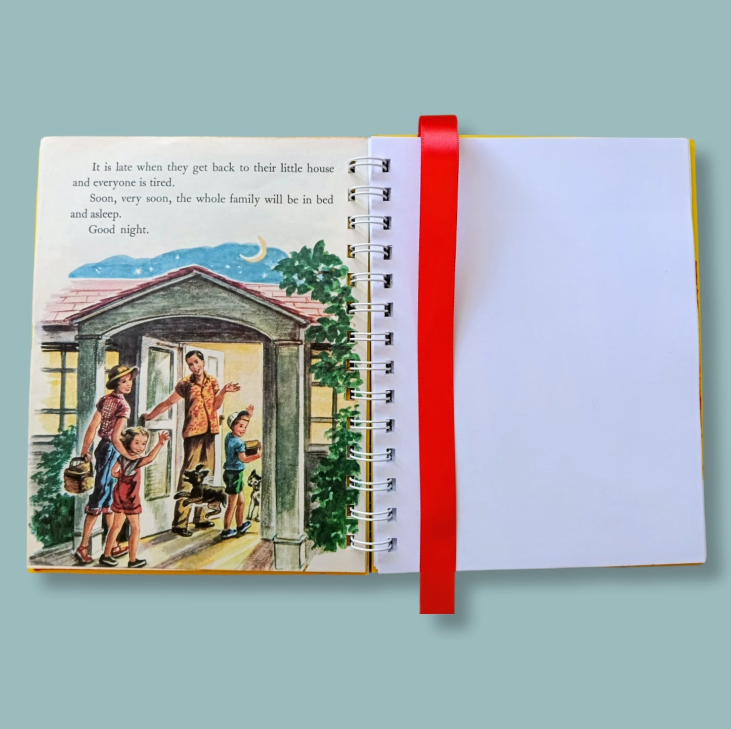 Storybook journal with original story
