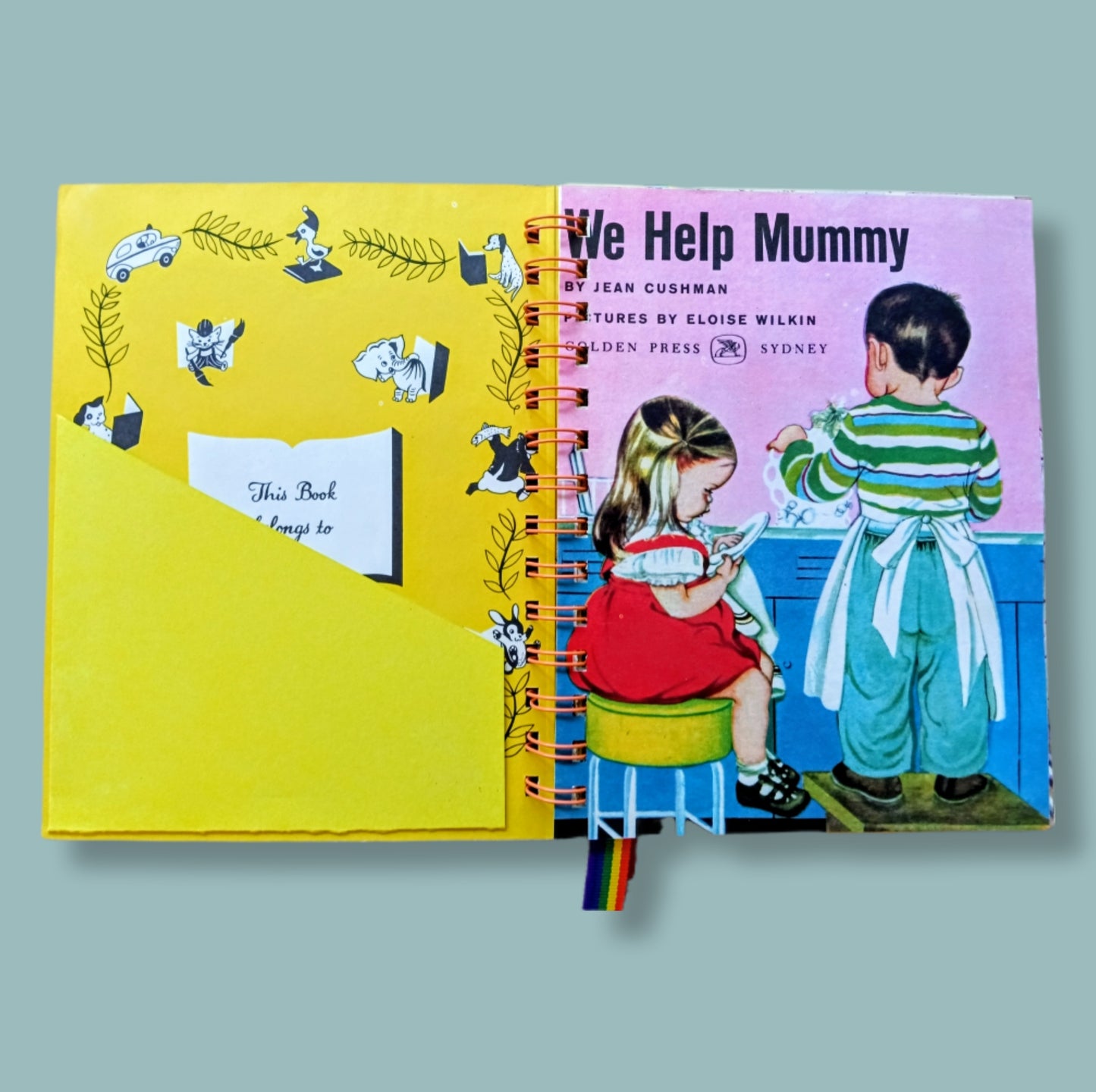 Storybook journal with original story