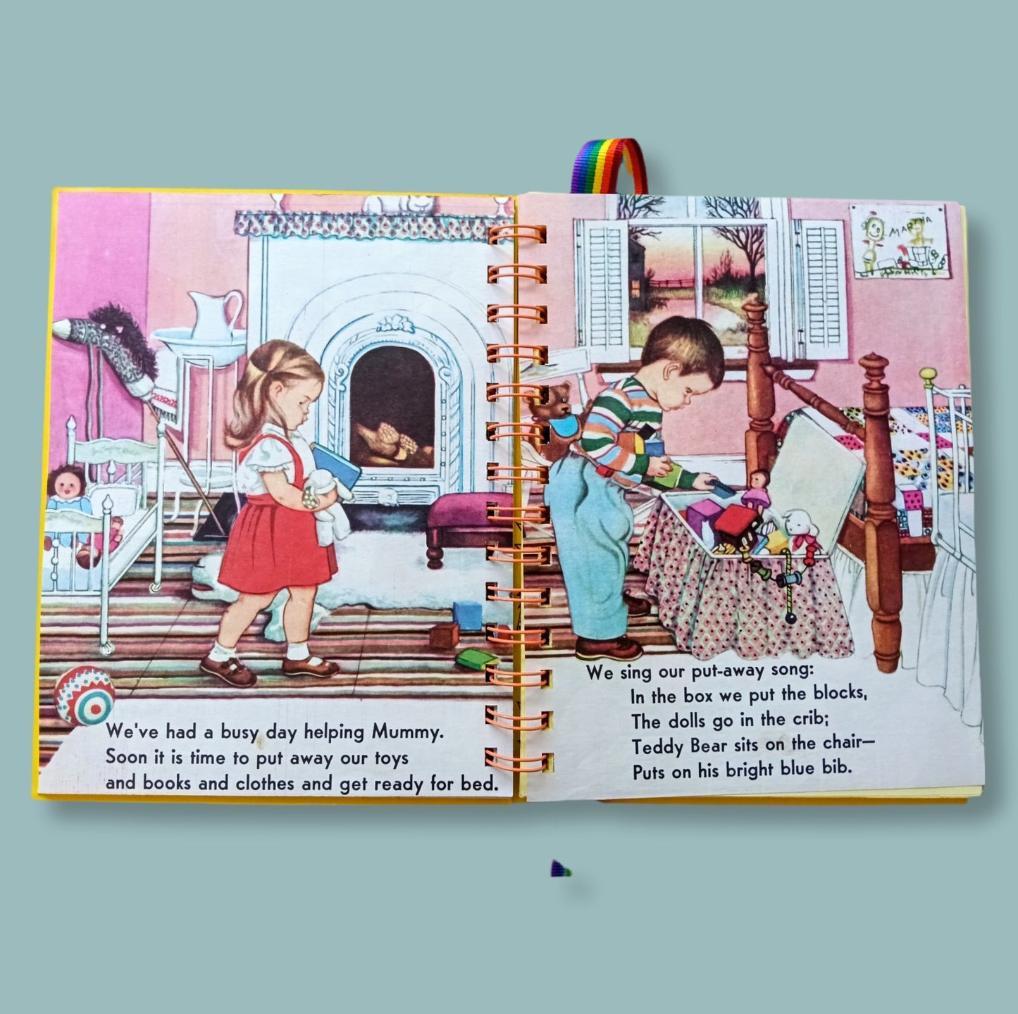 Storybook journal with original story