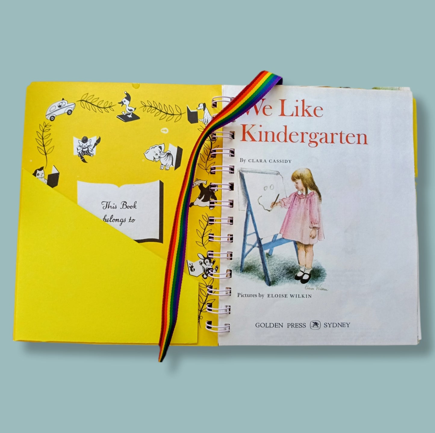 Storybook journal with original story