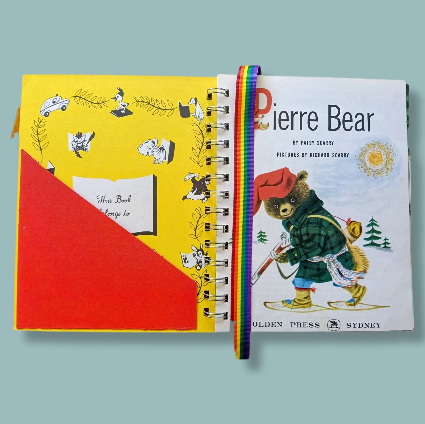 Storybook journal with original story