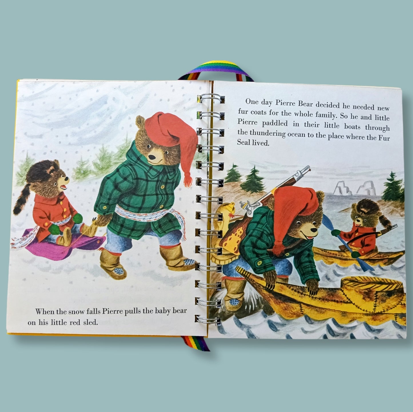 Storybook journal with original story