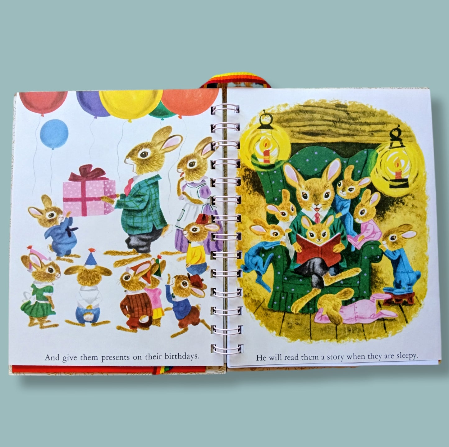 Storybook journal with original story
