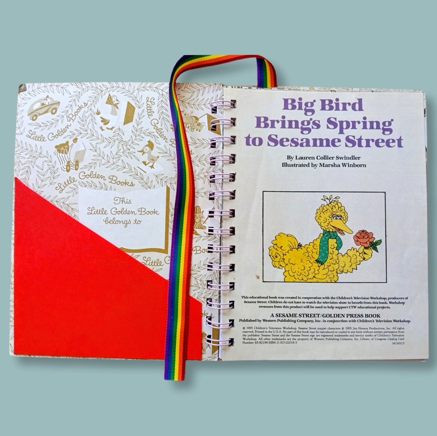 Storybook journal with original story