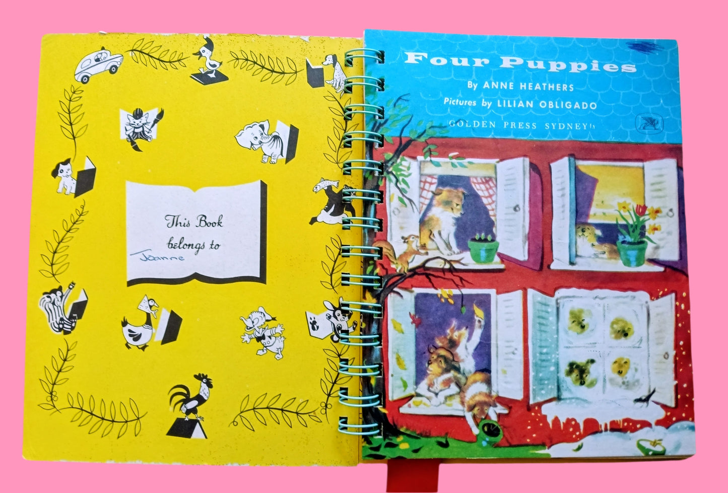 Storybook journal with original story