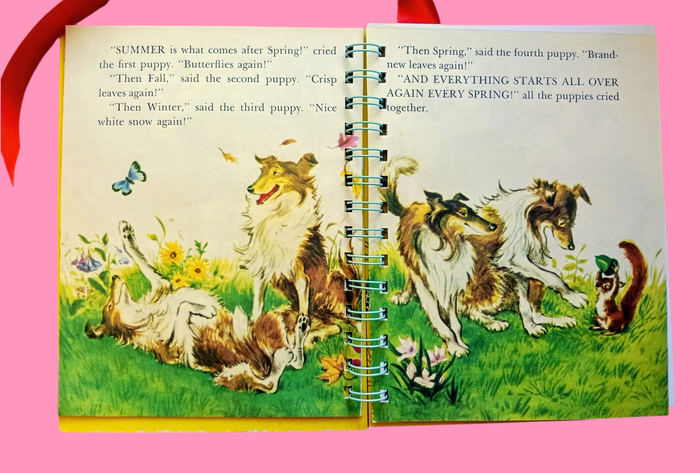 Storybook journal with original story