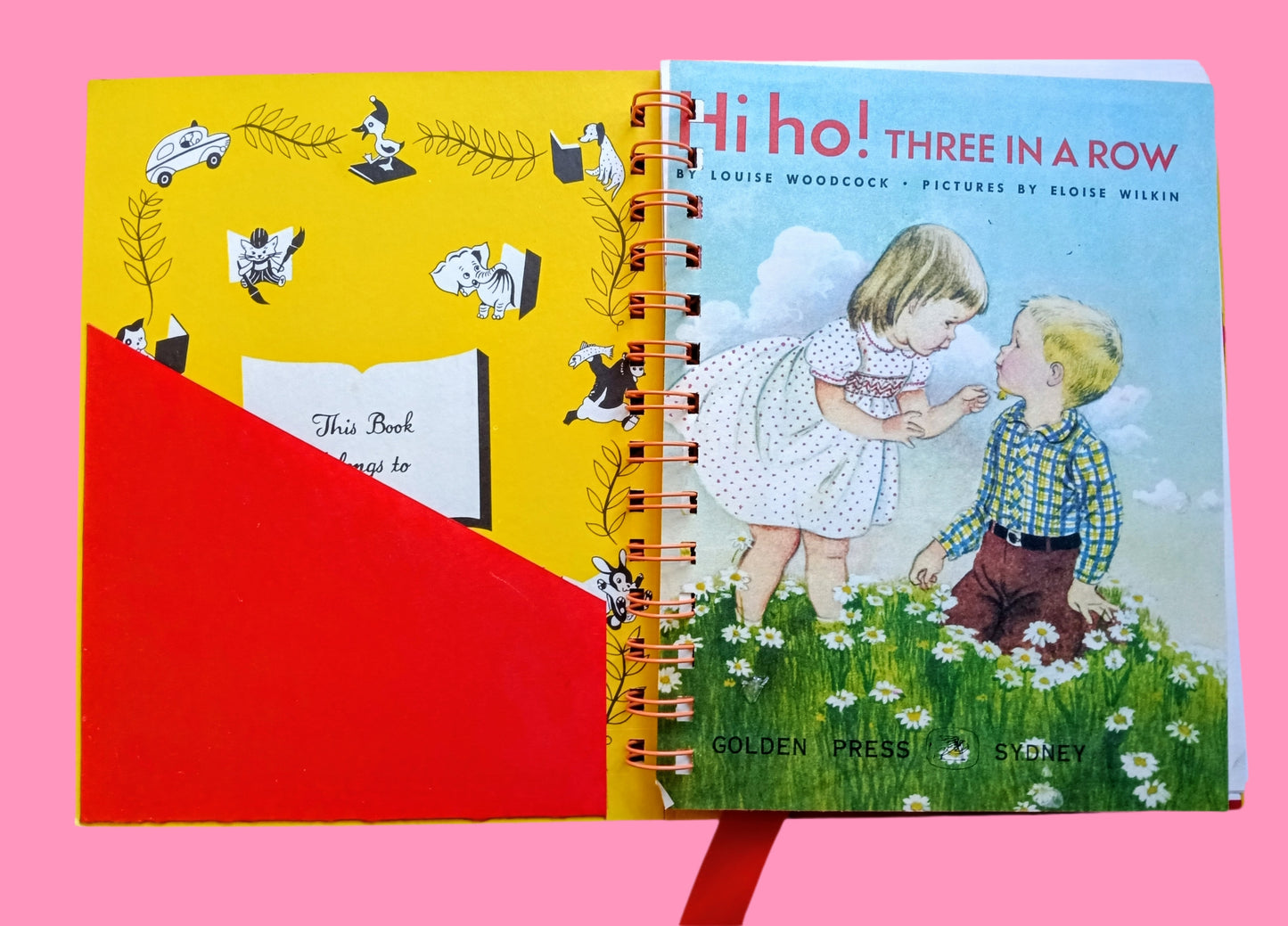 Storybook journal with original story