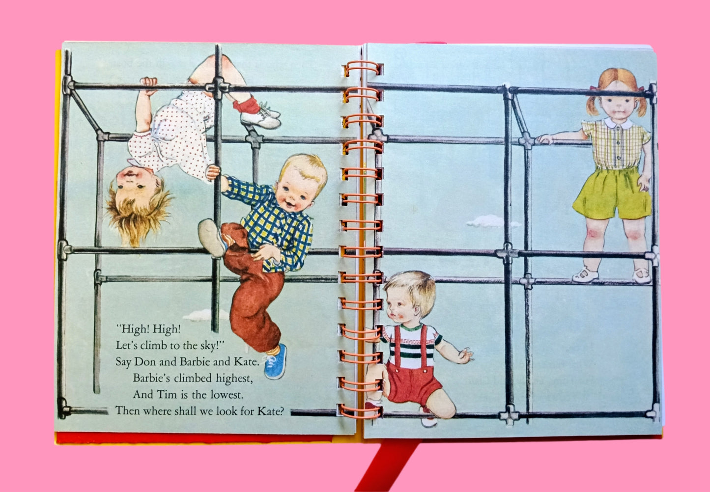 Storybook journal with original story