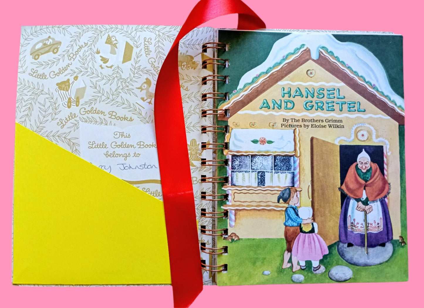 Storybook journal with original story