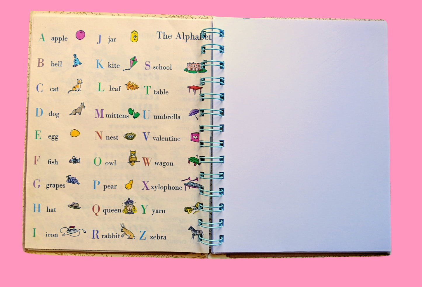 Storybook journal with original story