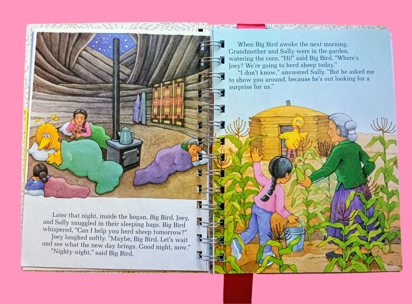 Storybook journal with original story