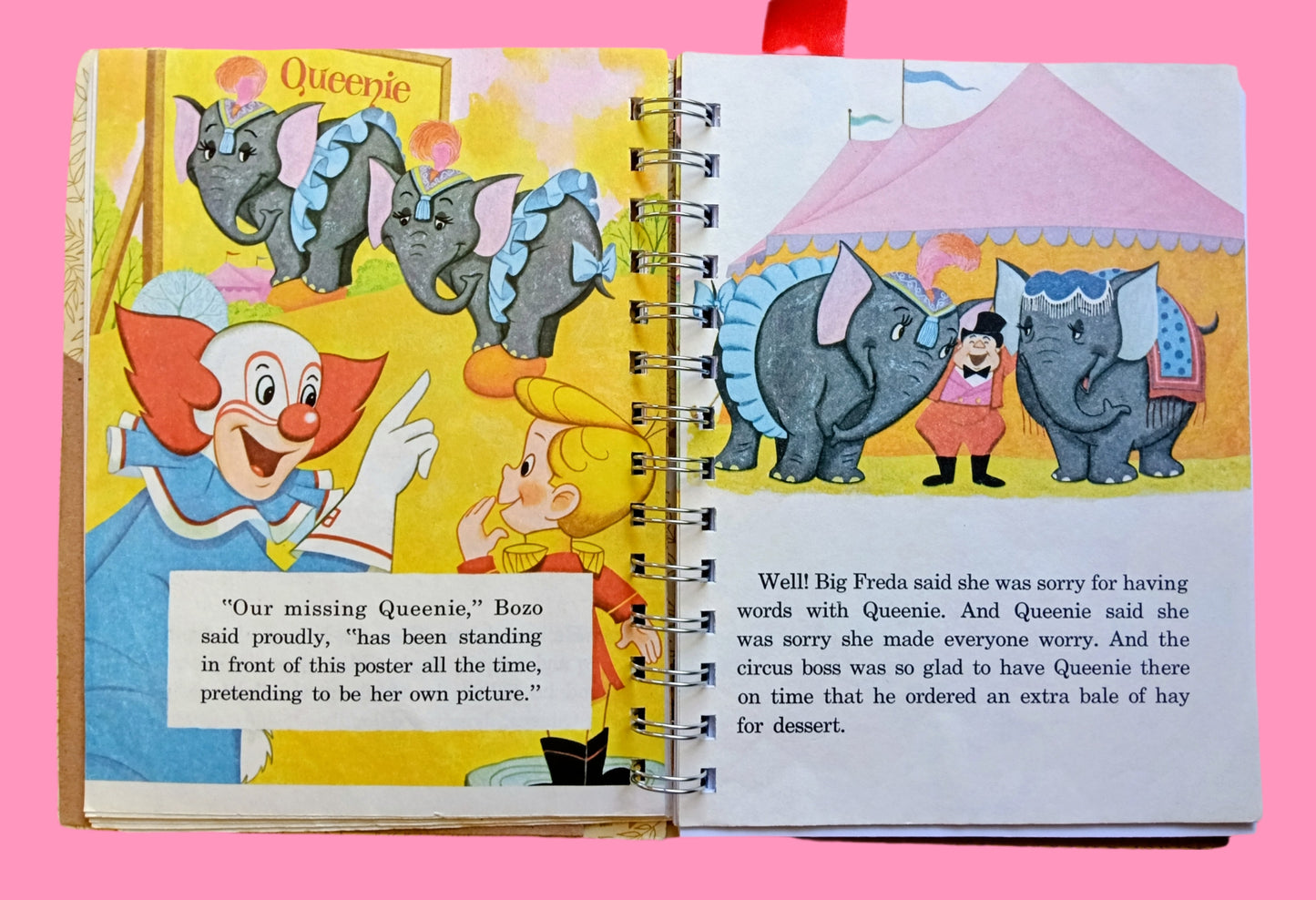 Storybook journal with original story