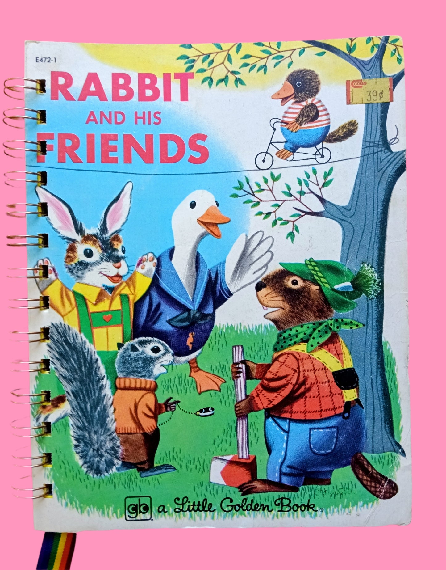 Storybook journal with original story