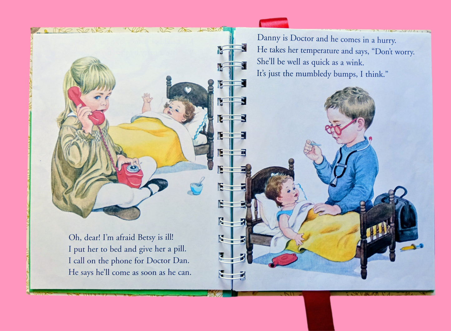 Storybook journal with original story