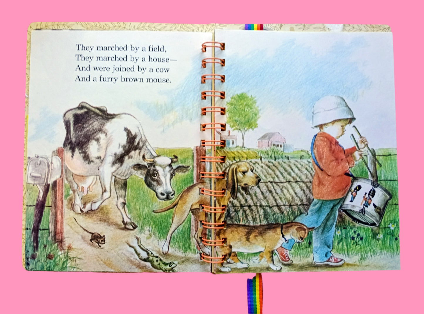Storybook journal with original story