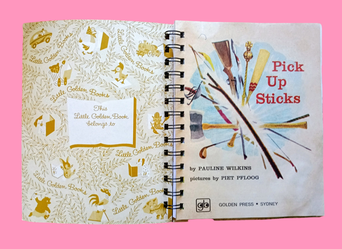 Storybook journal with original story