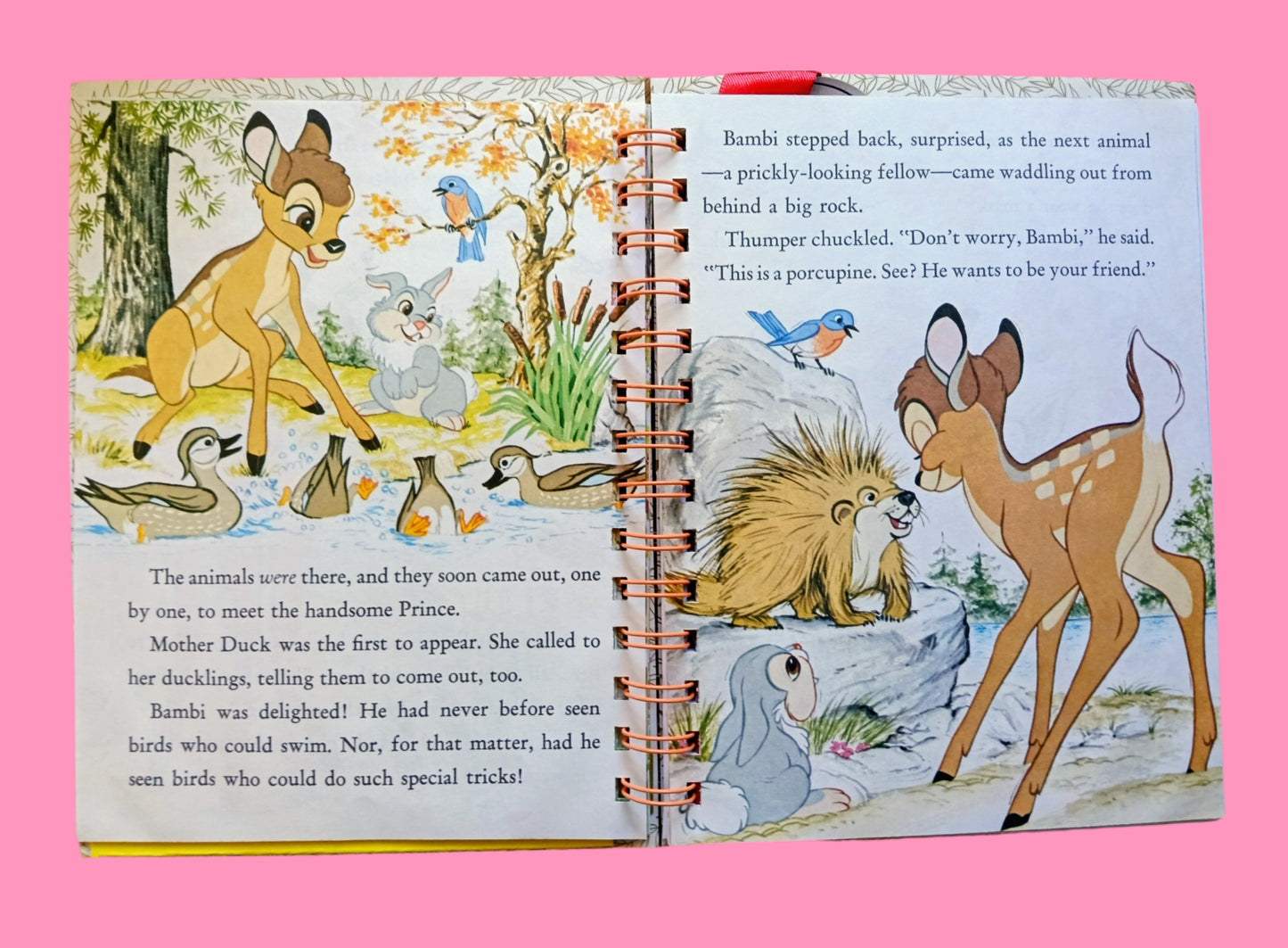 Storybook journal with original story