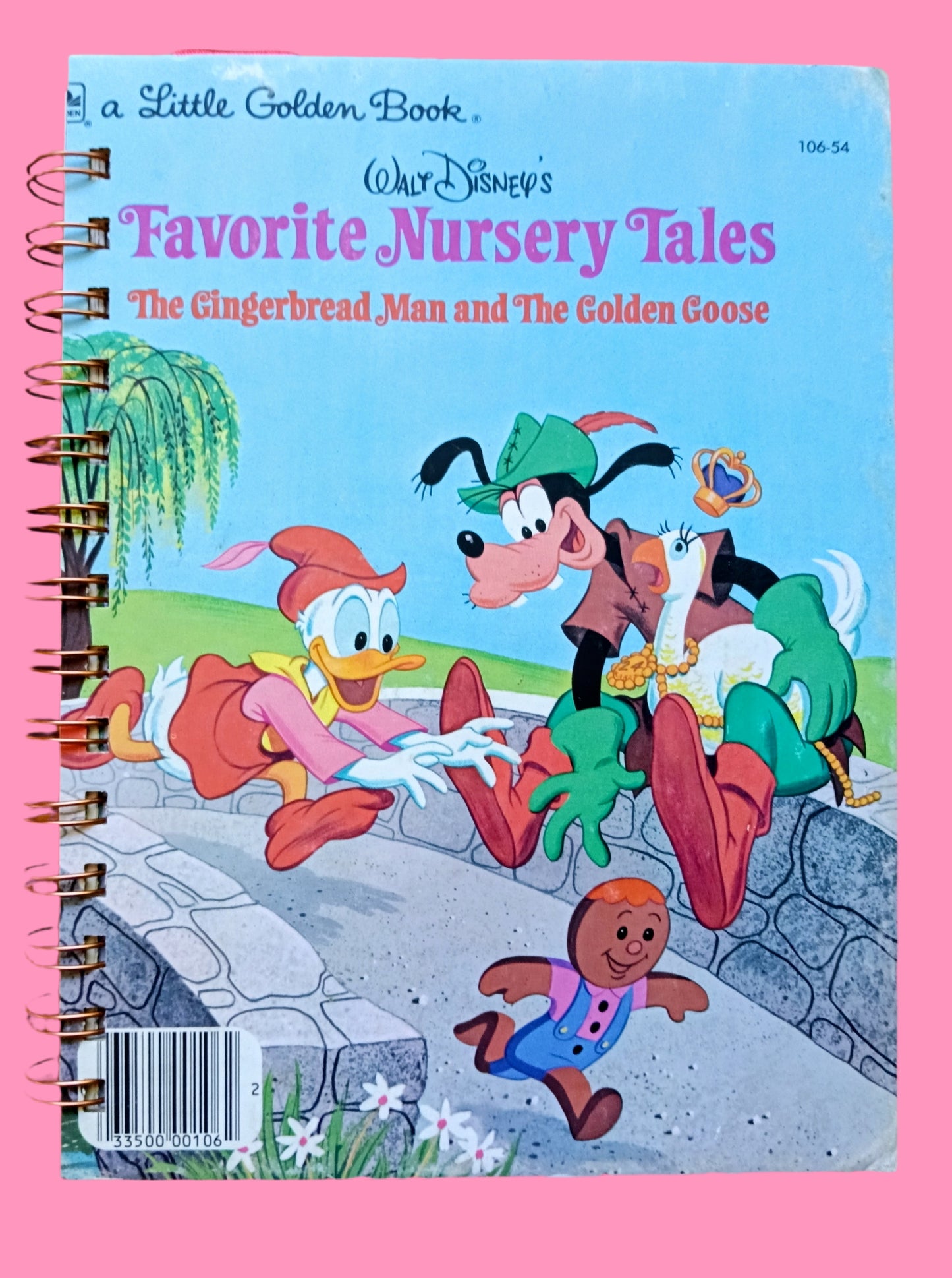 Storybook journal with original story