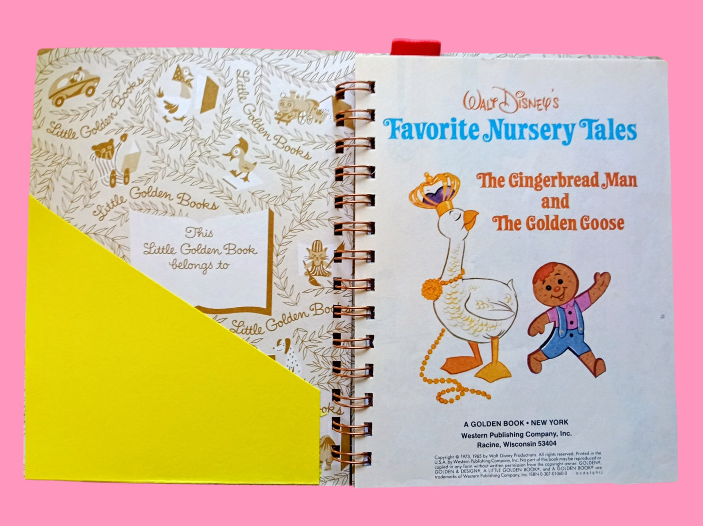 Storybook journal with original story