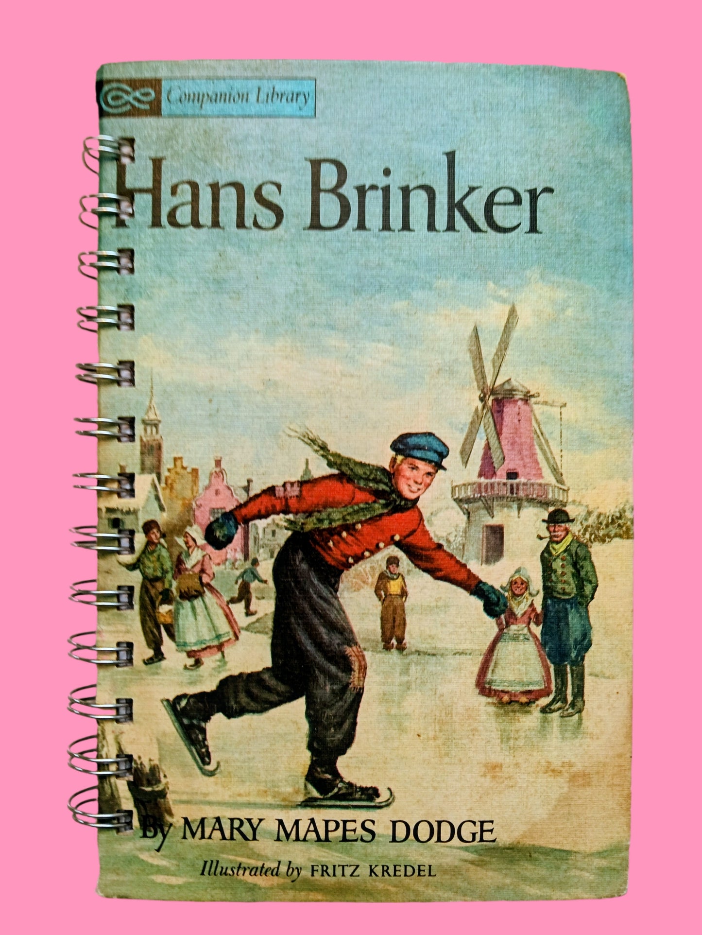 HANS BRINKLER  book cover notebook