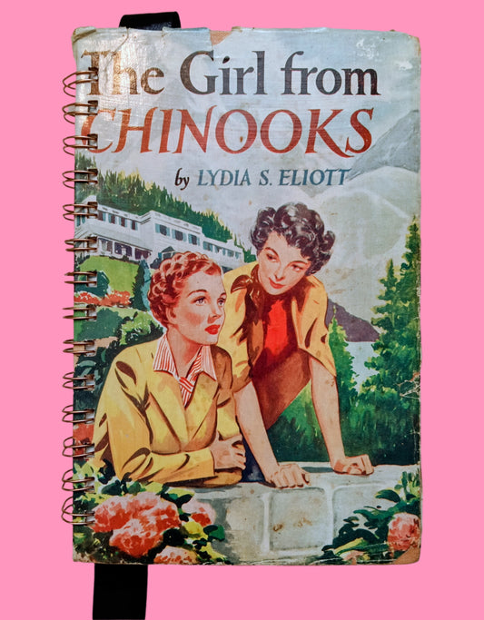 The Girl from Chinooks book cover notebook.