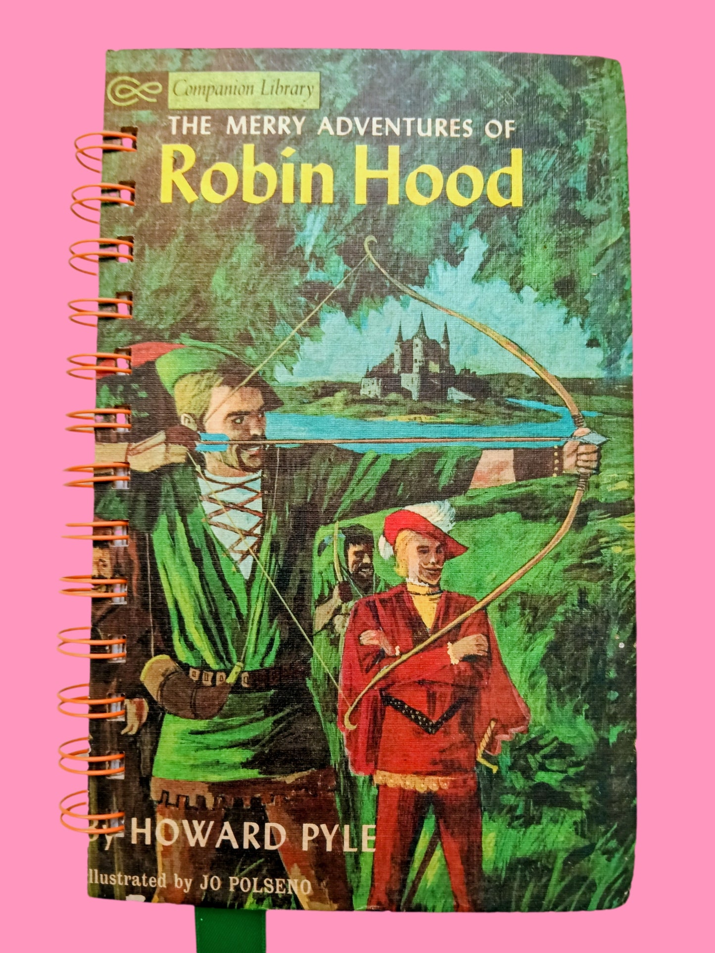 ROBIN HOOD book cover notebook