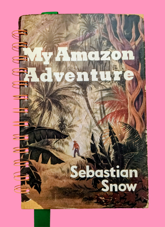 MY AMAZON ADVENTURE book cover notebook