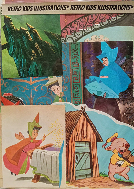 Retro Children's Illustrations