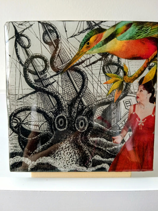 Tiny Original Collage
