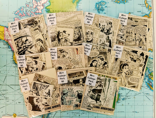 Mini Comic Collage Pack
