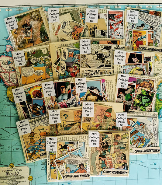 Mini Comic Collage Pack